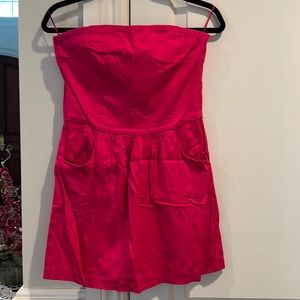 Strapless Magenta pink Aqua from Bloomingdales dress, size medium